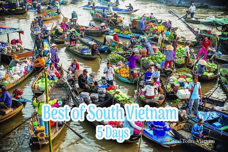 Ho Chi Minh City skyline – 5-Day Southern Vietnam Tour with Mekong River Overnight Cruise